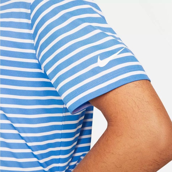Men’s Nike Dri-Fit Victory Striped Golf Polo Medium NWT MSRP $60 - Picture 5 of 5